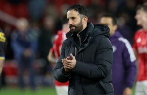 Ruben Amorim viu ‘tentando’ um jogador do Man Utd após o momento de 27 minutos contra o Forest ícone de correio