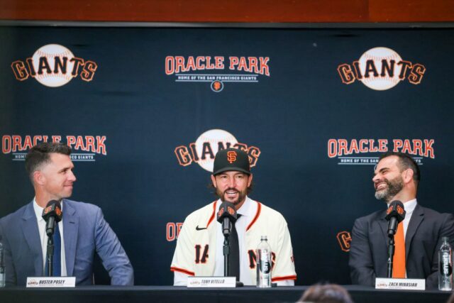 SF Giants contratará Hunter Mense como novo treinador de rebatidas: relatório
