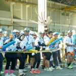 SLB Indonésia comemora 95 anos com um grande festival esportivo, funcionários comparecem para celebrar o espírito saudável