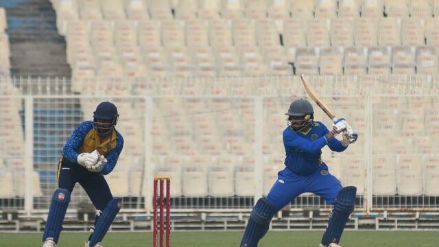 SMAT 2025-26, Grupo B: Pragnay meio século leva Hyderabad à SMAT 2025-26, Grupo B: Pragnay meio século leva Hyderabad à vitória sobre Goa, Patidar entre as corridas no retorno do MP