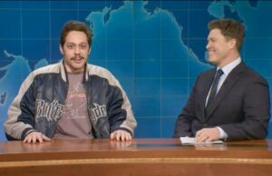 ‘SNL’: Pete Davidson retorna para explicar o show do festival na Arábia Saudita: ‘Estamos perdendo milhões’ | Vídeo 'SNL': Pete Davidson retorna para explicar o show do festival na Arábia Saudita: 'Estamos perdendo milhões' | Vídeo