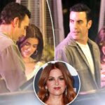 Sacha Baron Cohen, 54, se aproxima do influenciador com metade de sua idade para um passeio em um clube após o divórcio de Isla Fisher