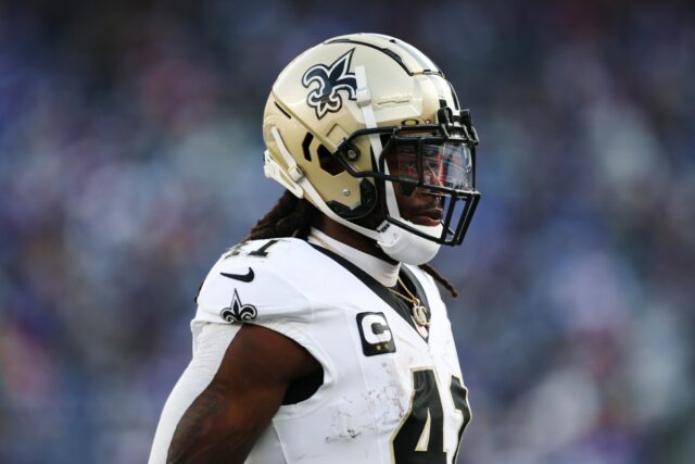 Saints anuncia notícias infelizes de Alvin Kamara para o jogo Santos RB Alvin Kamara