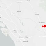 San Ramon atingida por uma série de terremotos de magnitude 3,7
