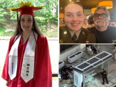 Sarah Beckstrom, um dos Guardas Nacionais baleado por um atirador enlouquecido, morre Sarah Beckstrom, um dos Guardas Nacionais baleado por um atirador enlouquecido, morre