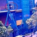 Seconds Unpak Student cai do 3º andar, supostamente pulando de propósito