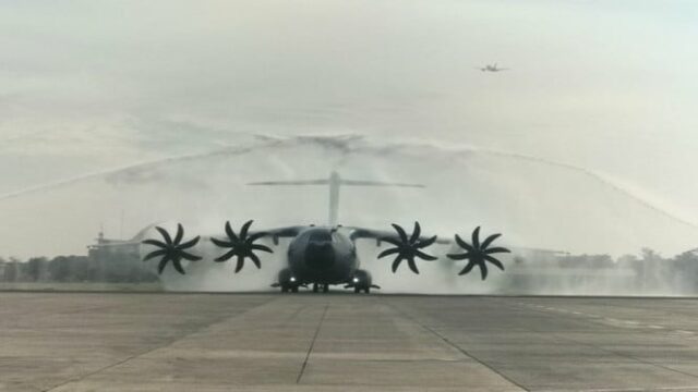 Secretário de Gabinete Teddy revela cronograma de chegada do segundo Secretário de Gabinete Teddy revela cronograma de chegada do segundo Airbus A400M da Força Aérea Indonésia