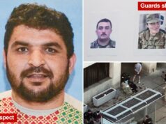Segundo membro da Guarda Nacional ferido em suposto tiroteio terrorista identificado como Sarah Beckstrom Mugshot de Rahmanullah Lakanwal, o suspeito do assassinato de dois soldados da Guarda Nacional.