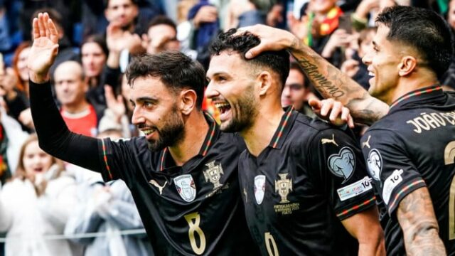 Sem Ronaldo, a seleção portuguesa qualificou-se oficialmente para o Mundial de 2026 após massacrar a Arménia
