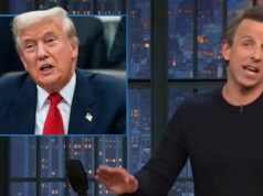 Seth Meyers diz que Trump é o “presidente mais impopular de todos os tempos” Seth Meyers diz que Trump é o “presidente mais impopular de todos os tempos”