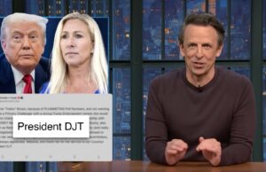 Seth Meyers implora a Trump para parar de tentar fazer o apelido de ‘DJT’ acontecer: ‘Isso não é’ Gossip Girl ‘, nós sabemos que é você’ | Vídeo Jogar