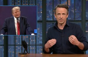 Seth Meyers rebate Trump após Truth Social Rant e revela com que frequência ele realmente assiste ao programa | Vídeo Jogar