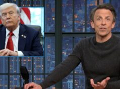 Seth Meyers responde ao apelo de Trump para que a NBC o demita: ‘Esta carta de fãs atenciosa’ | Vídeo Seth Meyers responde ao apelo de Trump para que a NBC o demita: 'Esta carta de fãs atenciosa' | Vídeo