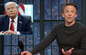 Seth Meyers responde ao apelo de Trump para que a NBC o demita: ‘Esta carta de fãs atenciosa’ | Vídeo Seth Meyers responde ao apelo de Trump para que a NBC o demita: 'Esta carta de fãs atenciosa' | Vídeo