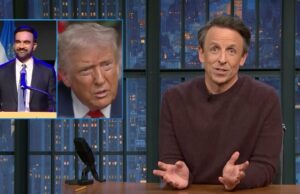 Seth Meyers ri de Mamdani dizendo a Trump para ‘aumentar o volume’: ‘Viciado em Fox News de 79 anos… o volume está no máximo’ | Vídeo Jogar