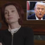 Sharon Osbourne, chorosa, relembra a comovente ligação que Trump fez para ela após a morte de Ozzy, aos 76 anos