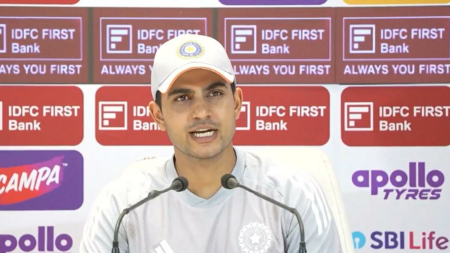 Shubman Gill fala sobre jogar a primeira partida de teste em Eden Gardens
