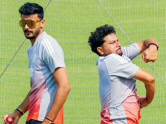 Skipper Gill admite conflito sobre a escolha do spin entre Axar e Kuldeep Skipper Gill admite conflito sobre a escolha do spin entre Axar e Kuldeep