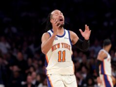Sobre a atualização de Jalen Brunson surge após a derrota do Knicks contra o Magic Jalen Brunson #11 of the New York Knicks