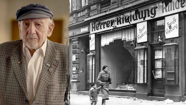 Sobrevivente da Kristallnacht, de 101 anos, alerta que a era Sobrevivente da Kristallnacht, de 101 anos, alerta que a era atual é 'equivalente a 1938' no aniversário do motim nazista