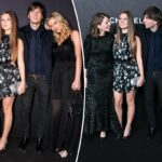 Sofia Coppola coordena com as filhas Romy e Cosima Mars em Chanel no filme beneficente do MoMA