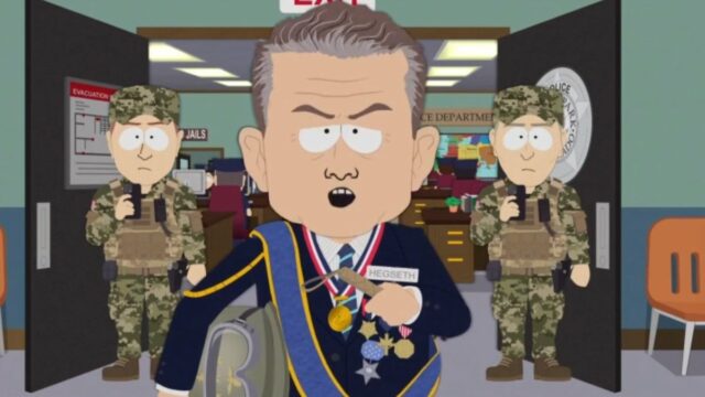 'South Park': Departamento de Guerra de Pete Hegseth destrói o 'South Park': Departamento de Guerra de Pete Hegseth destrói o Turkey Trot apoiado pela Arábia Saudita