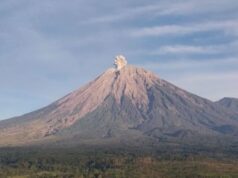 Status do Monte Semeru rebaixado de Vigilância para Alerta Status do Monte Semeru rebaixado de Vigilância para Alerta