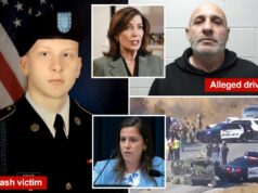 Stefanik ataca Hochul após um caminhoneiro imigrante ilegal com licença de Nova York sofrer um acidente mortal: ‘Nunca deveria ter dirigido’ Stefanik ataca Hochul após um caminhoneiro imigrante ilegal com licença de Nova York sofrer um acidente mortal: 'Nunca deveria ter dirigido'