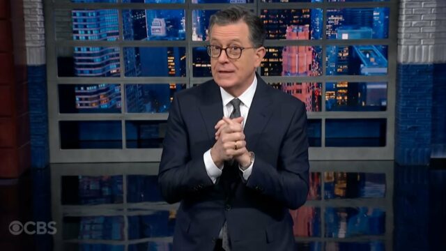 Stephen Colbert diz que é 'Epstein Rockin' Eve' depois que a Câmara vota para lançar os arquivos: 'Uma queda de bola que você vai querer perder' | Vídeo
