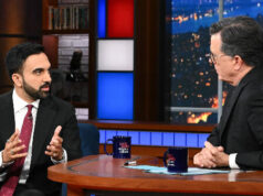 Stephen Colbert se entusiasma com Mamdani: ‘Todo mundo na América vê algo em’ sua mensagem socialista democrática Stephen Colbert se entusiasma com Mamdani: 'Todo mundo na América vê algo em' sua mensagem socialista democrática