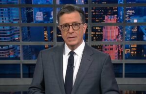 Stephen Colbert sente uma ‘sensação de alívio’ apesar de ser o ‘primeiro programa número 1 a ser cancelado’ Stephen Colbert sente uma 'sensação de alívio' apesar de ser o 'primeiro programa número 1 a ser cancelado'