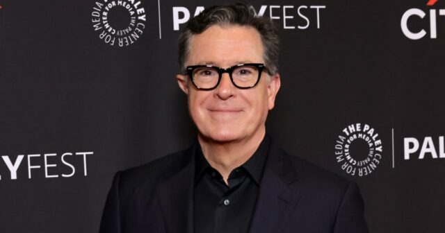Stephen Colbert sente alívio com o final tardio do programa