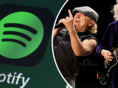 Streaming está matando a música australiana: ex-executivo do Spotify Brian Johnson (esquerda) e Angus Young do AC/DC