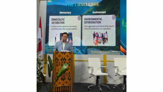 Sultan DPD incentiva comunidades indígenas a desempenharem um papel mais Sultan DPD incentiva comunidades indígenas a desempenharem um papel mais importante no manejo florestal na COP30 Brasil