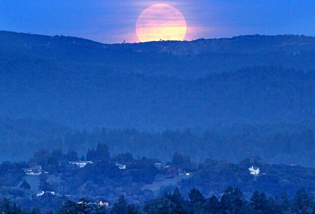 Superlua de novembro surgirá na Bay Area esta semana Superlua de novembro surgirá na Bay Area esta semana