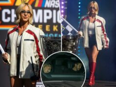 Sydney Sweeney sorri no campeonato NASCAR poucas horas depois de uma tensa conversa com o ex-noivo Sydney Sweeney sorri no campeonato NASCAR poucas horas depois de uma tensa conversa com o ex-noivo