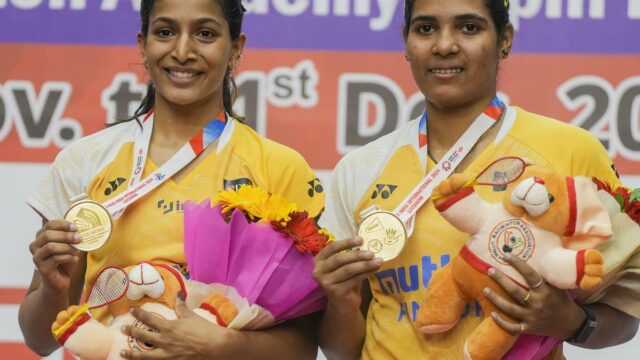 Syed Modi International 2025: dupla Treesa-Gayatri entra na segunda rodada
