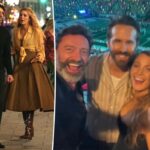 Taylor Swift e Hugh Jackman supostamente testemunharam Ryan Reynolds confrontar Justin Baldoni sobre Blake Lively, que 'envergonha a gordura': relatório