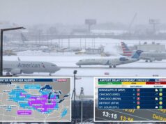 Tempestade de inverno atinge o meio-oeste, causando caos nas viagens pós-Ação de Graças para milhões Tempestade de inverno atinge o meio-oeste, causando caos nas viagens pós-Ação de Graças para milhões