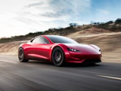 Tesla adia revelação da produção do Roadster 2 para o Dia da Mentira Red Tesla Roadster Hero
