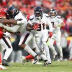 The Houston Texans cut a running back on Thursday.