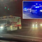 A Polícia de Concord disse que três vítimas estavam em estado crítico e uma estava em condição estável. Todas as quatro vítimas foram levadas às pressas para um hospital para tratamento médico.