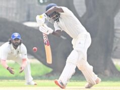 Tive que trabalhar muito no meu jogo de bola vermelha, diz Ajitesh após a estreia do Ranji Trophy pelo TN Tive que trabalhar muito no meu jogo de bola vermelha, diz Ajitesh após a estreia do Ranji Trophy pelo TN