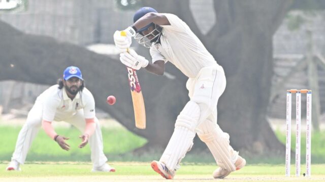 Tive que trabalhar muito no meu jogo de bola vermelha, Tive que trabalhar muito no meu jogo de bola vermelha, diz Ajitesh após a estreia do Ranji Trophy pelo TN