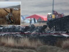 Todos os 20 funcionários do avião de carga militar turco que caiu na Geórgia morreram Todos os 20 funcionários do avião de carga militar turco que caiu na Geórgia morreram