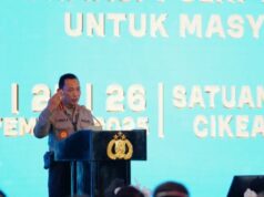 Todos os Delegados Regionais e Delegados de Polícia Reunidos em Cikeas, Chefe da Polícia Nacional: Estamos Fazendo uma Redoutrinação Todos os Delegados Regionais e Delegados de Polícia Reunidos em Cikeas, Chefe da Polícia Nacional: Estamos Fazendo uma Redoutrinação