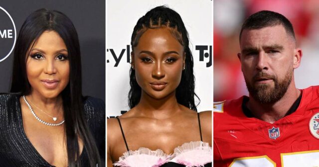 Toni Braxton reage à suposta sombra de Taylor Swift de GettyImages-1001511826 travis kelce ex kayla nicole exclui mídia social