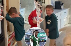 Torcedor do Young Jets teve um colapso viral por causa da chocante troca de Sauce Gardner para Colts Molho Gardner Jatos