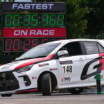 Toyota Agya GR Sport está em destaque no Campeonato Nacional de Slalom 2025