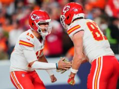 Travis Kelce e Patrick Mahomes podem ajudar a fazer história na NFL no Dia de Ação de Graças Patrick Mahomes, Travis Kelce, Kansas City Chiefs